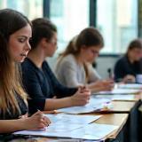 IELTS exam coaching classroom